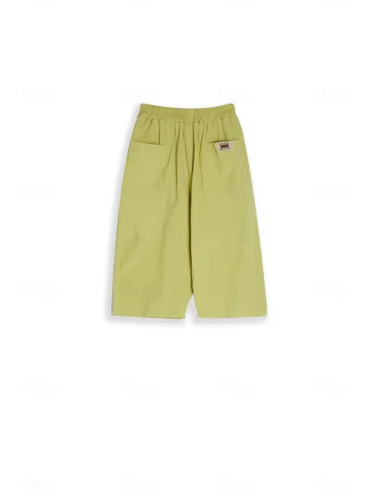 Discount Women's Cotton Linen Shorts Linen-Inspired Pants Cotton Linen Pants Active Simple Casual Calf-Length High Waist Plain Pocket Comfy Breathability Soft Micro-elastic Vacation Weekend Black White Yellow Women Pants
