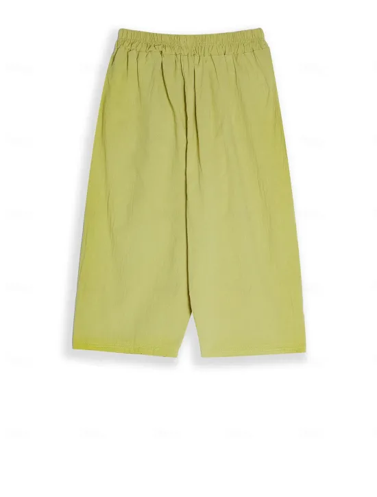 Discount Women's Cotton Linen Shorts Linen-Inspired Pants Cotton Linen Pants Active Simple Casual Calf-Length High Waist Plain Pocket Comfy Breathability Soft Micro-elastic Vacation Weekend Black White Yellow Women Pants
