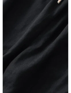 Sale Women's Cotton Linen Shorts Shorts Slacks Streetwear Casual Short Natural Plain Pocket Elastic Drawstring Design Comfy Outdoor Comfortable Street Casual Daily Apricot Black Brown Summer Regular Fit Women Pants