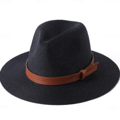 Women's Cowboy Hats 1pcs Basic Brown Band Western Hats Women Hats