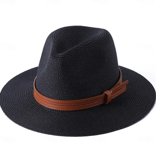 Women's Cowboy Hats 1pcs Basic Brown Band Western Hats Women Hats