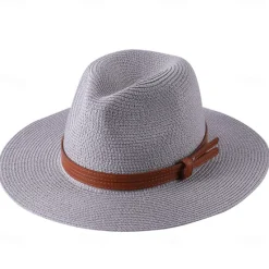 Women's Cowboy Hats 1pcs Basic Brown Band Western Hats Women Hats