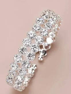 Outlet Women's Cuff Bracelet Fancy Precious Punk Stylish Alloy Bracelet Jewelry For Party Women Trendy Jewelry