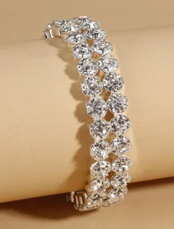 Outlet Women's Cuff Bracelet Fancy Precious Punk Stylish Alloy Bracelet Jewelry For Party Women Trendy Jewelry