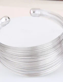 Hot Women's Cuff Bracelet Thick Chain Fashion Wedding Elegant Cute Alloy Bracelet Jewelry For Party Evening Gift Birthday Women Trendy Jewelry
