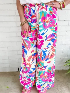 Best Women's Culottes Wide Leg Chinos Fashion Streetwear Full Length High Waist Graphic Drawstring Comfy Soft Comfortable Inelastic Outdoor Street Spring Fall Regular Fit Women Pants