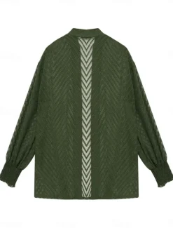 Best Women's Dressy Dusters Dressy Jackets Casual Jacket Vacation Street Daily Wear Summer Spring Regular Coat Regular Fit Comfortable Breathable Casual Jacket Long Sleeve non-printing Plain Oversized Women Cardigans & Outerwears|Jackets