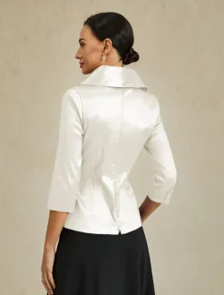 Clearance Women's Dressy Tops Evening Tops Elegant Stylish Casual V Neck Summer Fall Women Blouses & Shirts