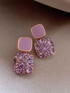 Best Women's Earrings Active Street Geometry Earring Women Trendy Jewelry