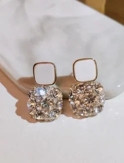 Best Women's Earrings Active Street Geometry Earring Women Trendy Jewelry