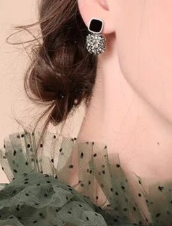 Best Women's Earrings Active Street Geometry Earring Women Trendy Jewelry