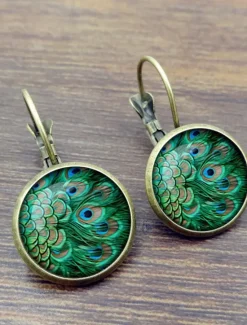 Women's Earrings Chic & Modern Street Peacock Earring Women Trendy Jewelry