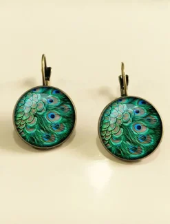 Women's Earrings Chic & Modern Street Peacock Earring Women Trendy Jewelry