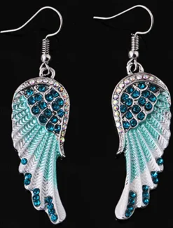 Discount Women's Earrings Fashion Outdoor Wings Earring Women Trendy Jewelry