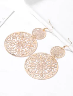 Outlet Women's Earrings Fashion Outdoor Floral Earring Women Trendy Jewelry