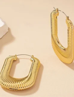 Discount Women's Earrings Fashion Outdoor Geometry Earring Women Trendy Jewelry