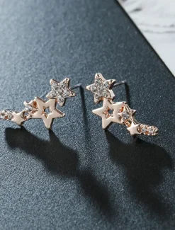Online Women's Earrings Fashion Outdoor Star Earring Women Trendy Jewelry