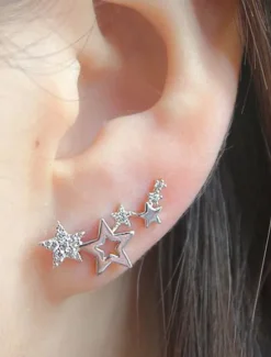 Online Women's Earrings Fashion Outdoor Star Earring Women Trendy Jewelry
