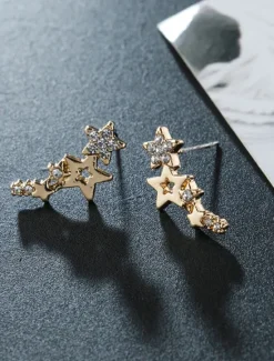 Online Women's Earrings Fashion Outdoor Star Earring Women Trendy Jewelry