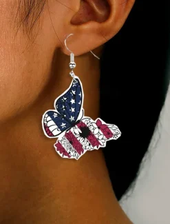 Sale Women's Earrings Fashion Outdoor Butterfly Earring Women Trendy Jewelry