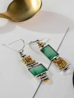 Outlet Women's Earrings Vintage & Fashion Street Style Textured Geometry Earring / / Dailywear / Spring / Summer / Fall / Winter Women Trendy Jewelry