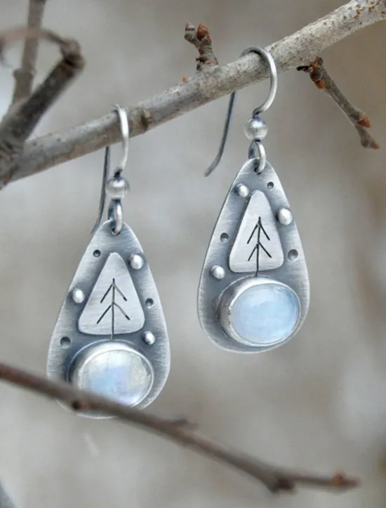Discount Women's Earrings Vintage Outdoor Geometry Earring Women Trendy Jewelry