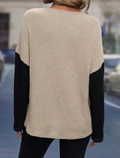Women's Elegant Lace Tops Eyelet Blouse Fashion Modern Casual Plain Regular Tops Long Sleeve Crew Neck Regular Fit Daily Weekend Romantic Petite Tops Summer Holiday Wear Fall Winter Women Lace Tops