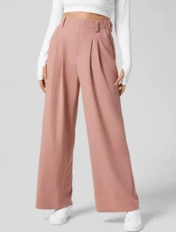 New Women's EU / US Size Pants Trousers Casual / Sporty Full Length Natural Comfortable Micro-elastic Wine Amethyst Depression Green Almond Spring, Fall, Winter, Summer Women Pants