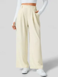 New Women's EU / US Size Pants Trousers Casual / Sporty Full Length Natural Comfortable Micro-elastic Wine Amethyst Depression Green Almond Spring, Fall, Winter, Summer Women Pants