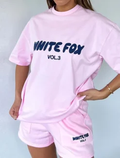 New Women's Fashion Daily T Shirt Sweat Shorts Short Sleeve Crew Neck Letter Patchwork Outdoor Casual Black Pink Beige Summer Regular Fit Women Two Piece Sets