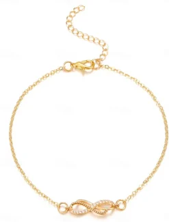New Women's Fashion Outdoor Geometry Anklet Women Trendy Jewelry