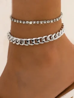 Clearance Women's Fashion Outdoor Geometry Anklet Women Trendy Jewelry