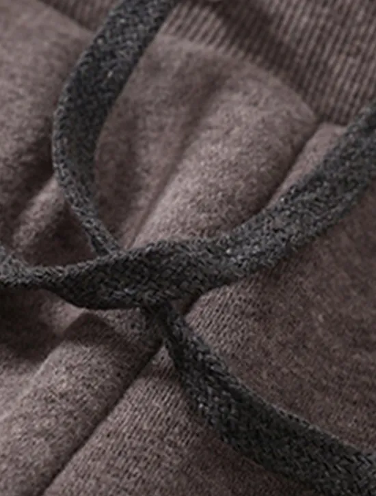 Online Women's Fleece Pants Sweatpants Pants Trousers Active Streetwear Casual Full Length High Waist Plain Pocket Drawstring Elastic Waist Thermal Warm Breathability Soft Micro-elastic Outdoor Street Sport Women Pants