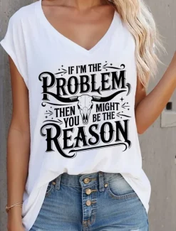 New Women's Funny Camisole Tank Top Graphic Letter Stylish Casual Sleeveless V Neck Regular Tops Daily Print Summer Women Tank Tops & Camis
