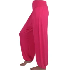 Best Women's Harem Pants Breathable Quick Dry Moisture Wicking Zumba Belly Dance Yoga Bloomers Bottoms Light Purple White Black Modal Spandex Plus Size Sports Activewear High Elasticity Loose Fit Women Pants