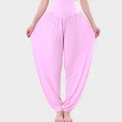 Best Women's Harem Pants Breathable Quick Dry Moisture Wicking Zumba Belly Dance Yoga Bloomers Bottoms Light Purple White Black Modal Spandex Plus Size Sports Activewear High Elasticity Loose Fit Women Pants