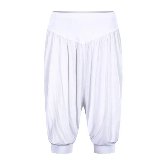 Online Women's Harem Pants Quick Dry Lightweight High Waist Yoga Zumba Fitness Gym Workout Bloomers Capri Pants Fashion White Black Green Modal Plus Size Sports Activewear High Elasticity Loose / Royal Blue Women Pants