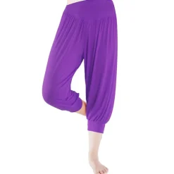 Online Women's Harem Pants Quick Dry Lightweight High Waist Yoga Zumba Fitness Gym Workout Bloomers Capri Pants Fashion White Black Green Modal Plus Size Sports Activewear High Elasticity Loose / Royal Blue Women Pants