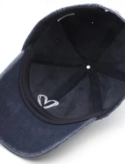 Best Women's Hat Baseball Cap Portable Sun Protection Breathable Street Daily Weekend Embroidery Heart Women Hats