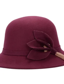 Sale Women's Hat Fedora Hat Portable Windproof Comfort Outdoor Dailywear Holiday Floral Flower Women Hats