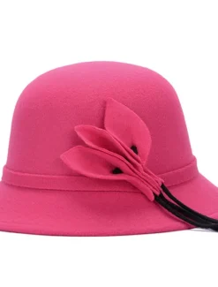 Sale Women's Hat Fedora Hat Portable Windproof Comfort Outdoor Dailywear Holiday Floral Flower Women Hats