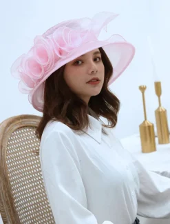 Outlet Women's Hat Sun Hat Portable Sun Protection Comfort Outdoor Dailywear Holiday Pure Color Floral Floral Women Hats