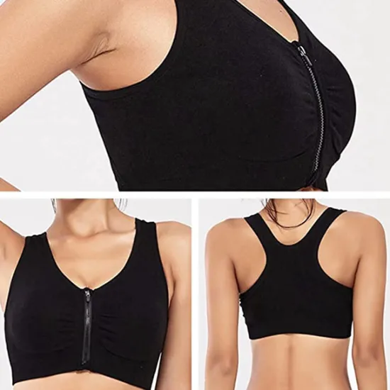 Best Women's High Support Sports Bra Running Bra Seamless Racerback Bra Top Padded Yoga Fitness Gym Workout Breathable Shockproof Freedom Light Khaki Black White Solid Colored Home Outfits Women Lingerie