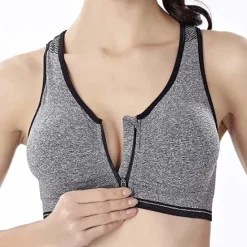 Best Women's High Support Sports Bra Running Bra Seamless Racerback Bra Top Padded Yoga Fitness Gym Workout Breathable Shockproof Freedom Light Khaki Black White Solid Colored Home Outfits Women Lingerie