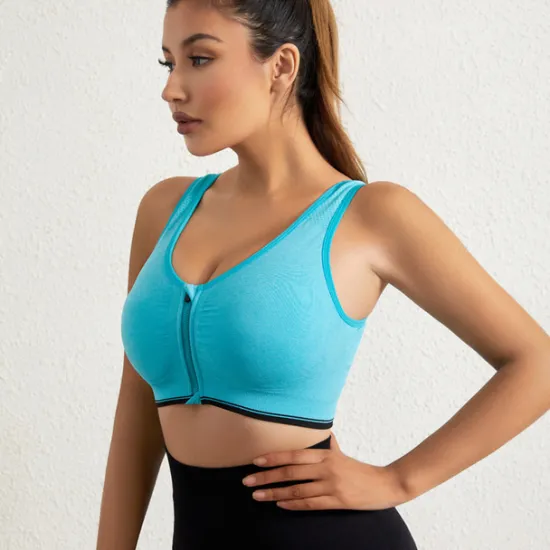 Best Women's High Support Sports Bra Running Bra Seamless Racerback Bra Top Padded Yoga Fitness Gym Workout Breathable Shockproof Freedom Light Khaki Black White Solid Colored Home Outfits Women Lingerie