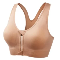 Best Women's High Support Sports Bra Running Bra Seamless Racerback Bra Top Padded Yoga Fitness Gym Workout Breathable Shockproof Freedom Light Khaki Black White Solid Colored Home Outfits Women Lingerie