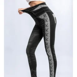 Online Women's High Waist Floral Fashion Comfy Tummy Control Butt Lift High Elasticity Athletic Athleisure Black Blue Summer Spring Fall Skinny Women Leggings