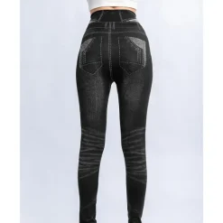 Online Women's High Waist Floral Fashion Comfy Tummy Control Butt Lift High Elasticity Athletic Athleisure Black Blue Summer Spring Fall Skinny Women Leggings