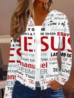 Sale Women's Hoodie Jacket Comfortable Zipper Vintage Sports Fashion Floral School Vacation Home Casual Short Hooded Regular Fit Long Sleeve Outerwear White Red Blue Spring Fall Women Jackets