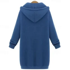 Clearance Women's Hoodie Jacket Hiking Jacket Hiking Windbreaker Winter Outdoor Thermal Warm Windproof Breathable Soft Outerwear Winter Jacket Full Length Hidden Zipper Fishing Camping / Hiking / Caving Women Jackets